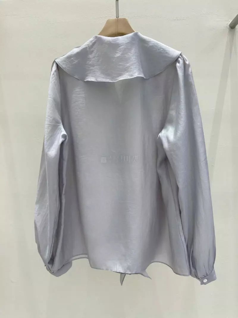 Blanc - Korean Women Fashion - #romanticstyle - Rose Blouse - 4