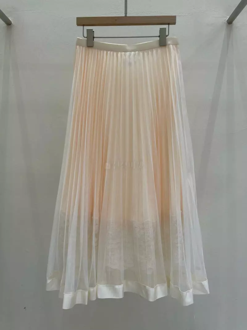 Blanc - Korean Women Fashion - #shopsmall - Mesh Skirt