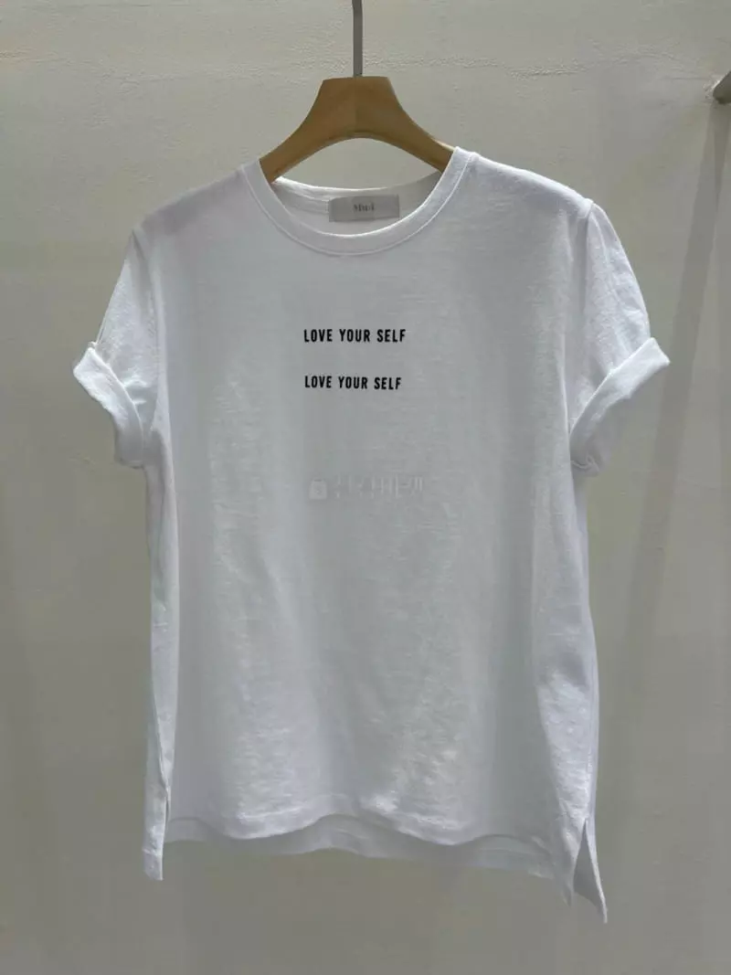 Blanc - Korean Women Fashion - #thatsdarling - Love Tee
