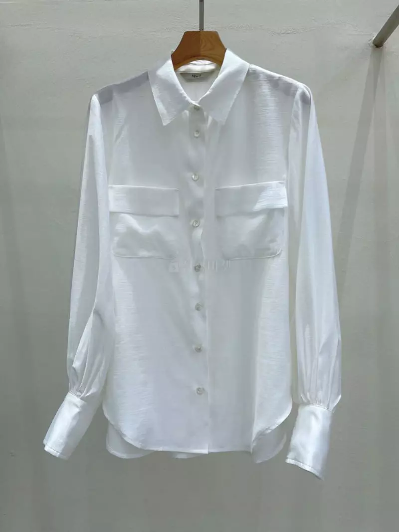 Blanc - Korean Women Fashion - #thatsdarling - From Shirt - 2