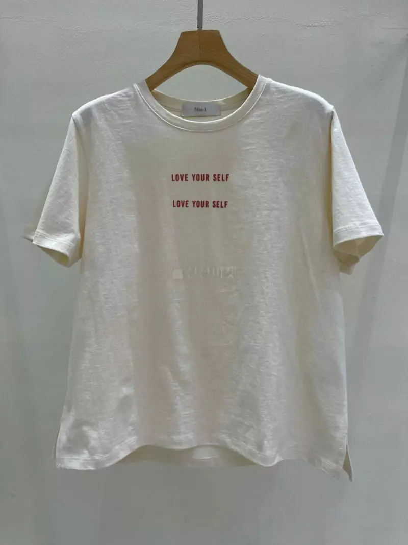 Blanc - Korean Women Fashion - #thelittlethings - Love Tee - 2