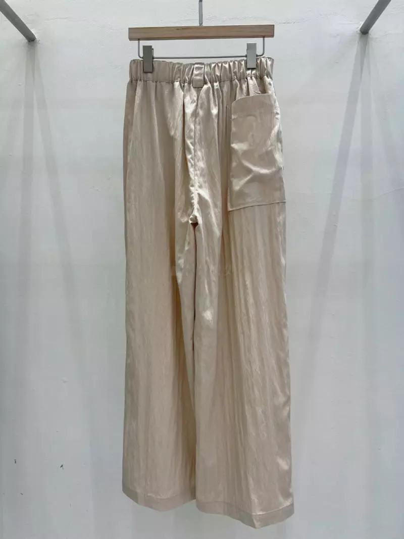Blanc - Korean Women Fashion - #thatsdarling - Button Pants - 4