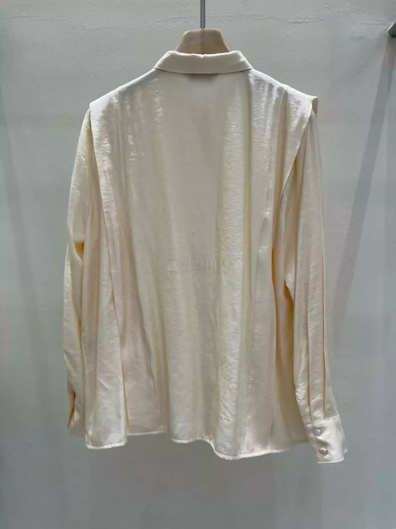 Blanc - Korean Women Fashion - #vintageinspired - Wing Shirt - 4