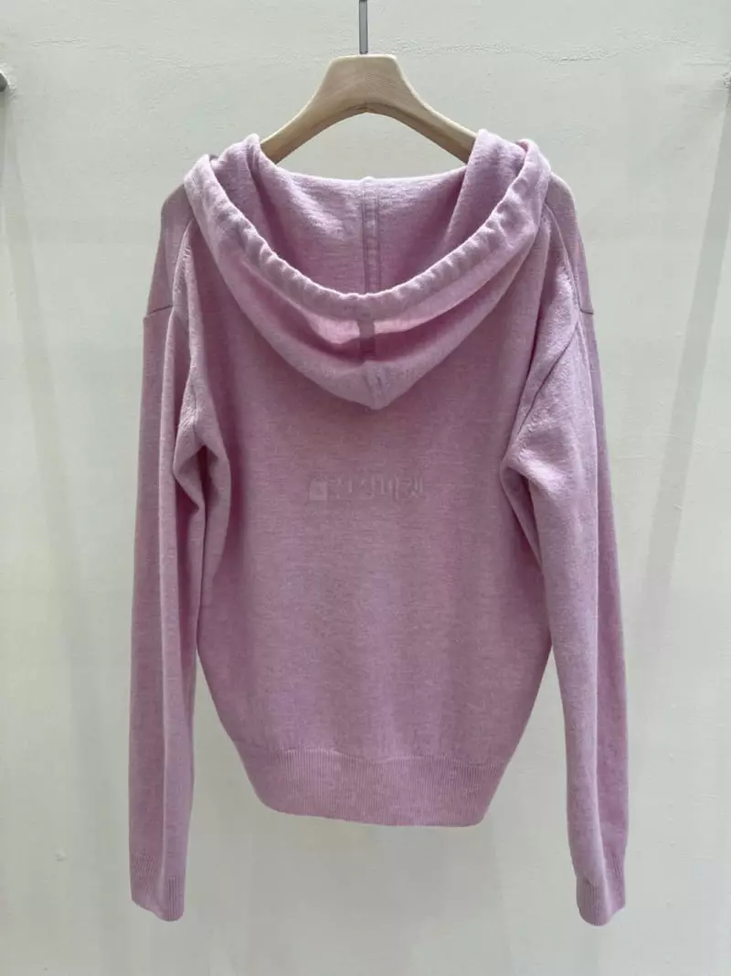 Blanc - Korean Women Fashion - #momslook - V Hoody Tee - 4