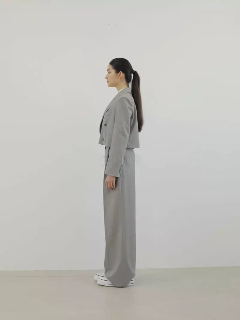 Blanc - Korean Women Fashion - #womensfashion - Moagel Jacket