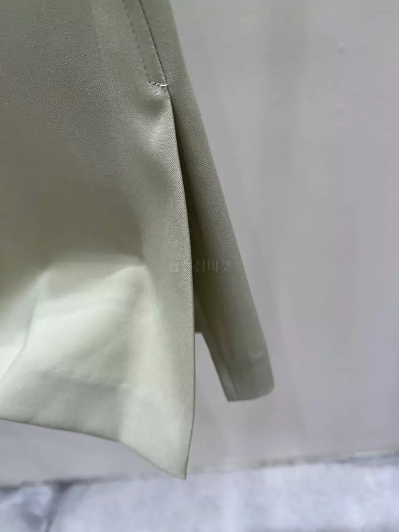 Blanc - Korean Women Fashion - #momslook - Open Skirt - 4