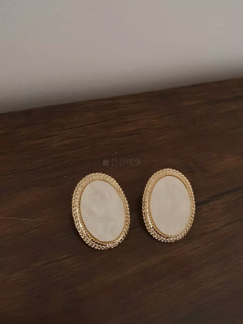 Blancchouette - Korean Women Fashion - #momslook - Can 2 Earring
