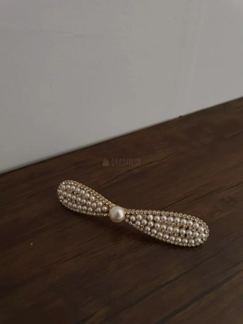 Blancchouette - Korean Women Fashion - #momslook - Ribbon Hair Pin - 2