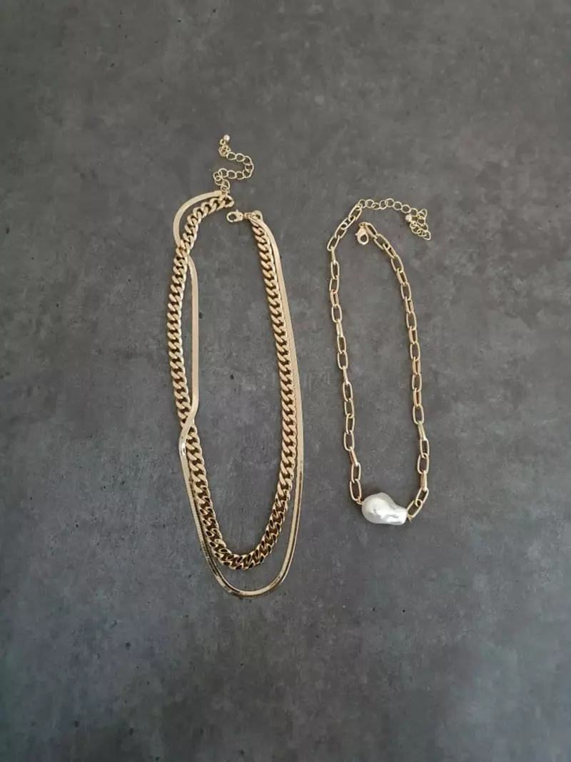 Blancchouette - Korean Women Fashion - #momslook - Mew 8 Necklace