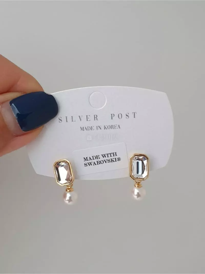 Blancchouette - Korean Women Fashion - #momslook - Mono 2 Earring