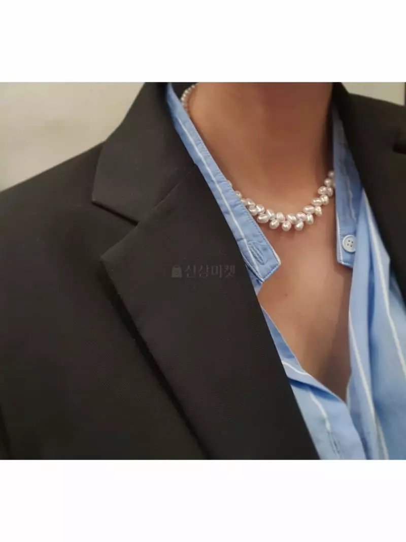Blancchouette - Korean Women Fashion - #momslook - Pearl 7 Necklace - 2