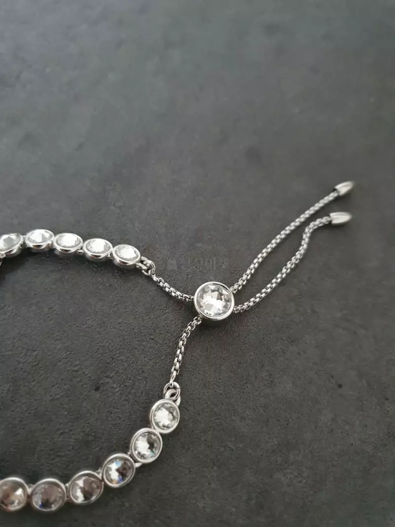 Blancchouette - Korean Women Fashion - #momslook - Crystal Bracelet - 3
