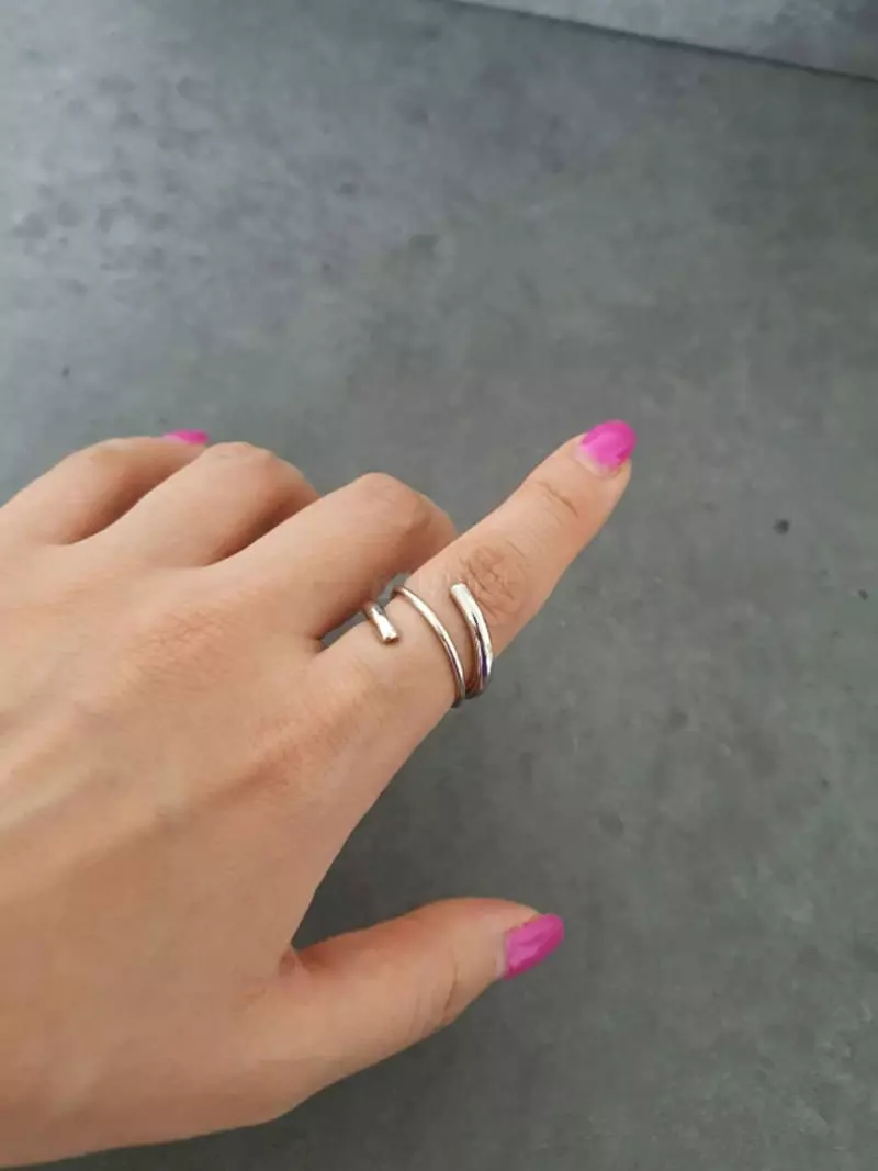 Blancchouette - Korean Women Fashion - #momslook - Tiffany 6 Ring - 3