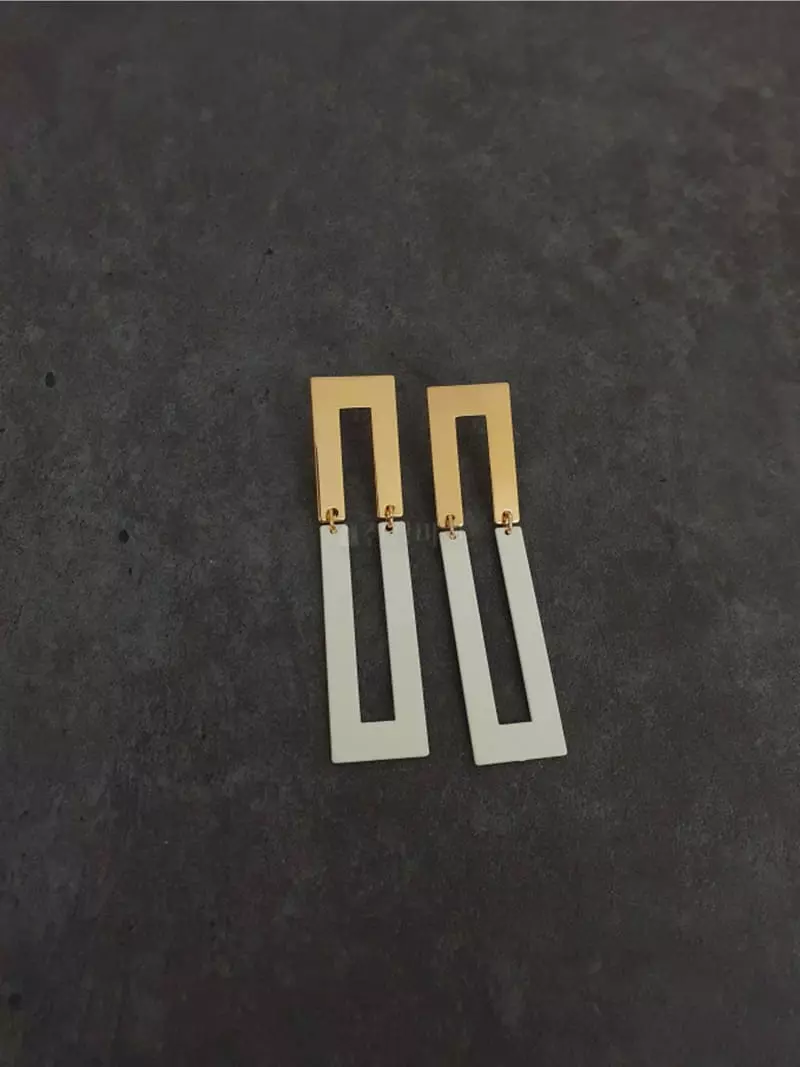 Blancchouette - Korean Women Fashion - #momslook - Lia 7 Earring - 3