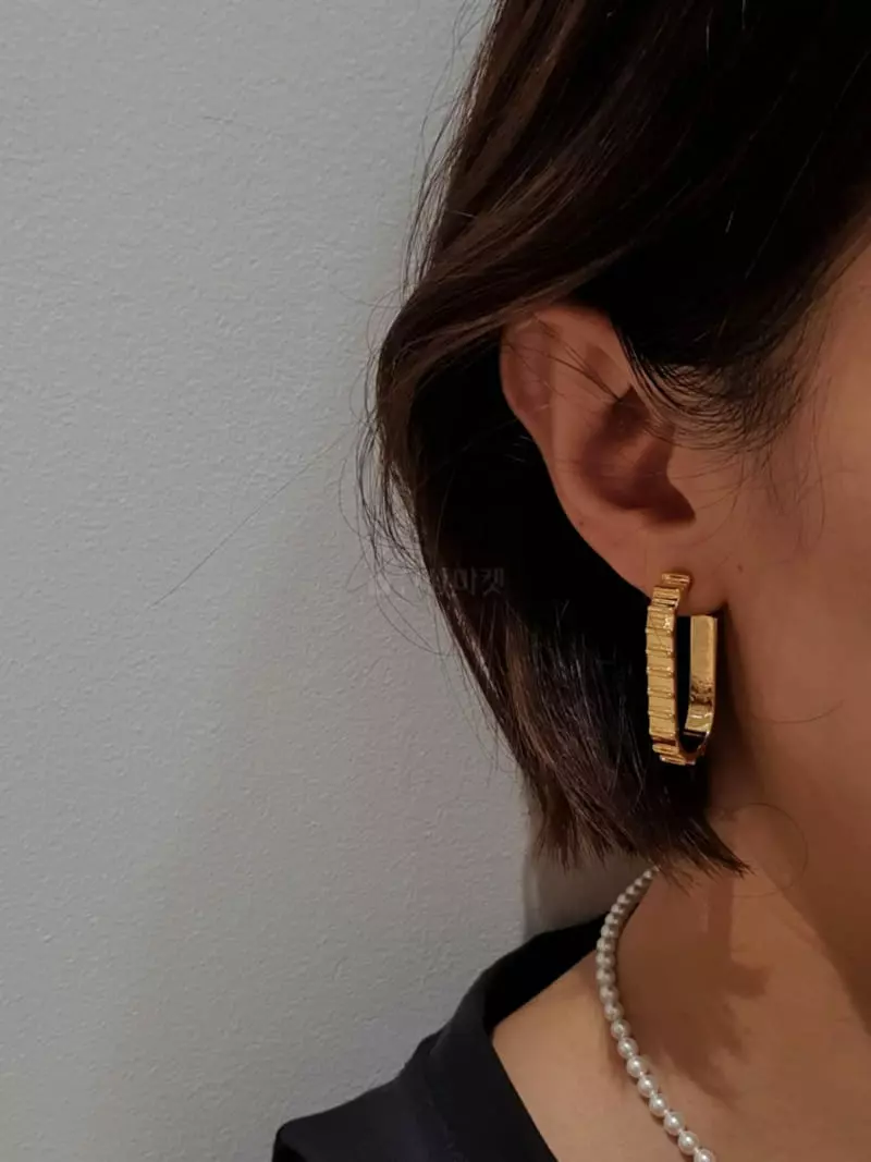 Blancchouette - Korean Women Fashion - #momslook - Bart3 Earring - 3