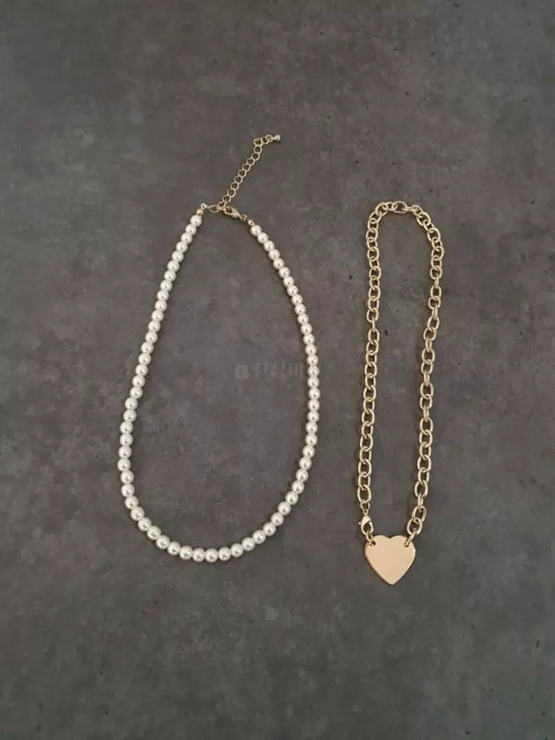 Blancchouette - Korean Women Fashion - #momslook - Tiffany 5 Necklace