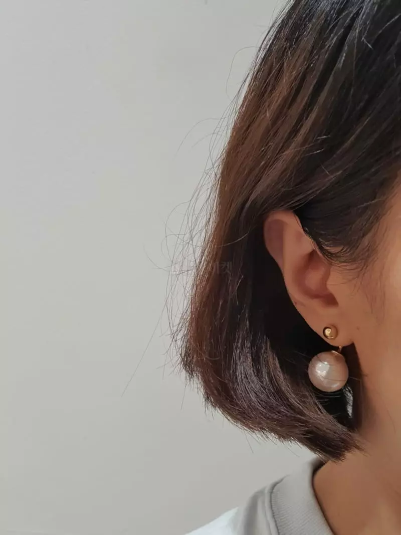 Blancchouette - Korean Women Fashion - #momslook - Pearl 10 Earring