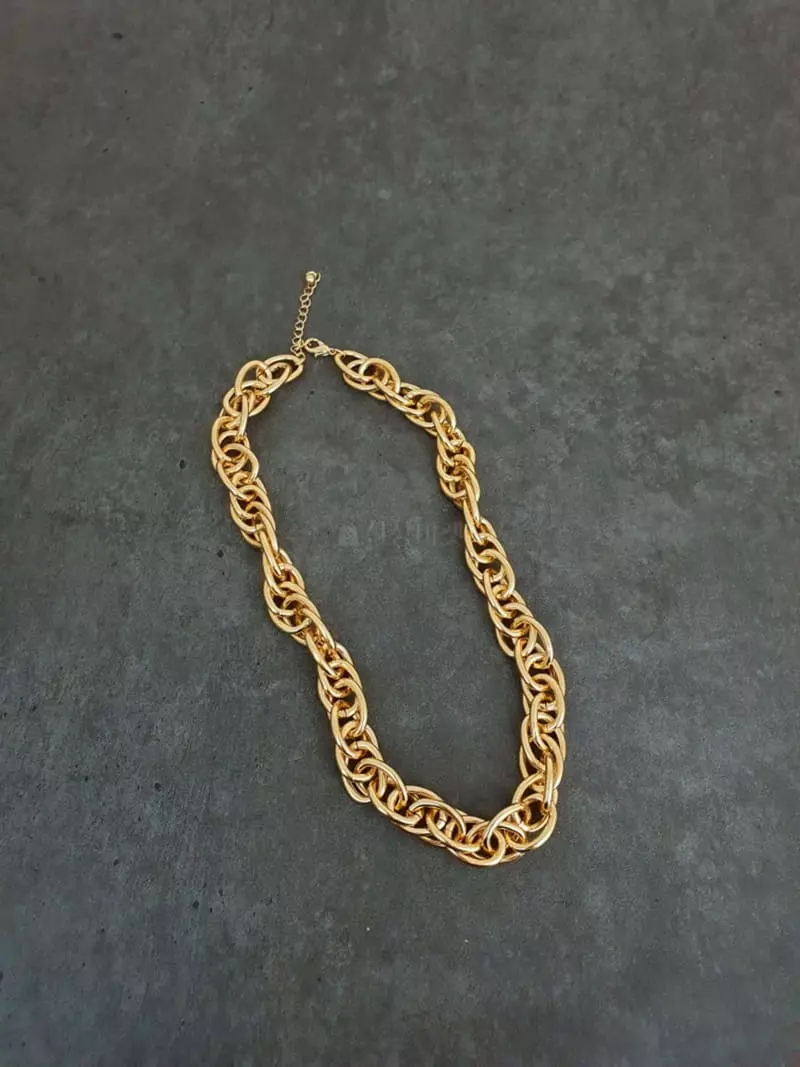 Blancchouette - Korean Women Fashion - #momslook - Chain 6 Necklace