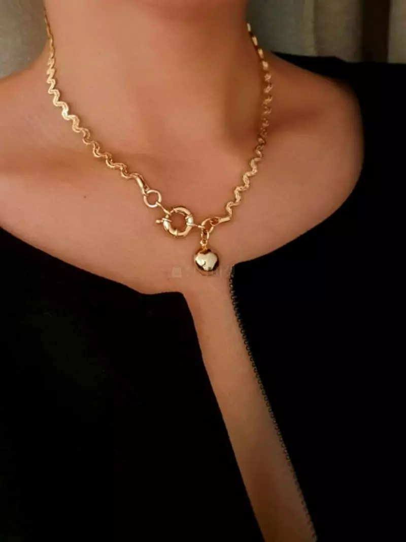 Blancchouette - Korean Women Fashion - #momslook - Tommy 5 Necklace - 2
