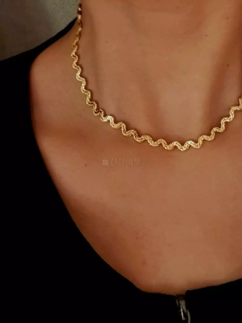 Blancchouette - Korean Women Fashion - #womensfashion - Tommy 5 Necklace - 4