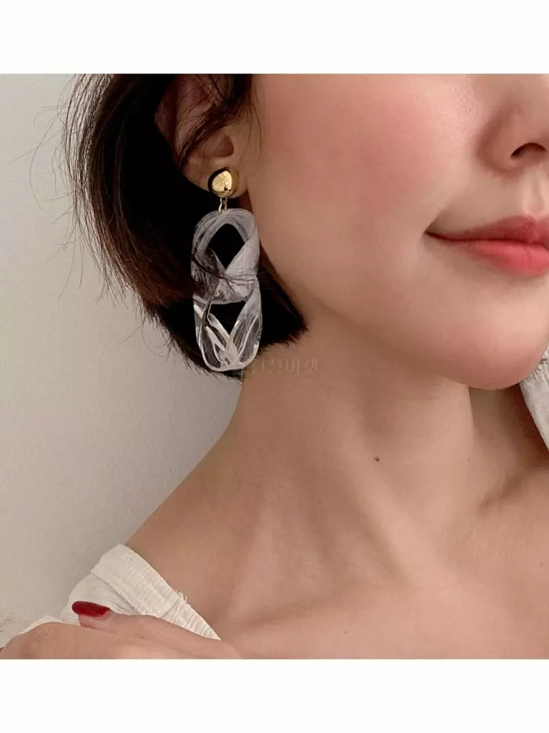 Blancchouette - Korean Women Fashion - #pursuepretty - Becky 5 Earring