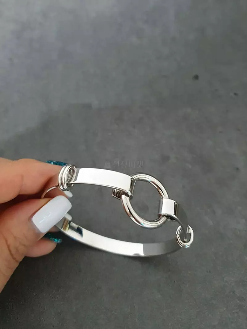 Blancchouette - Korean Women Fashion - #restrostyle - Ring Bangle - 3