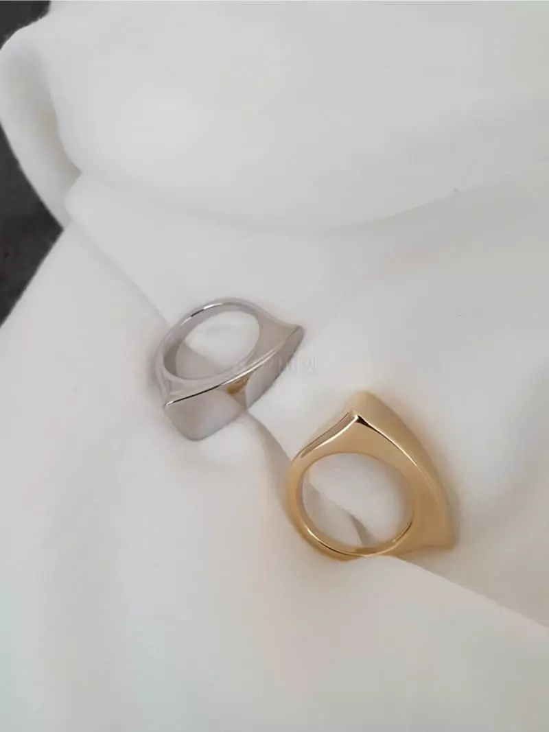 Blancchouette - Korean Women Fashion - #restrostyle - Leo 3 Ring