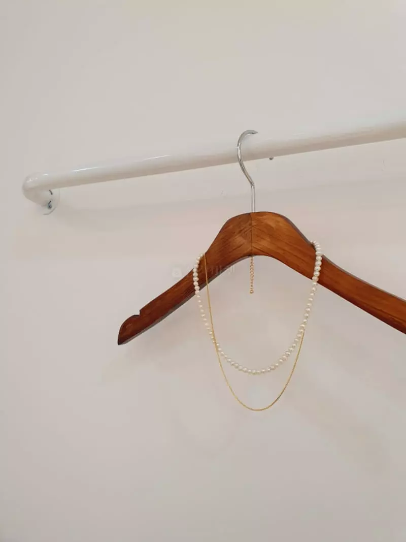 Blancchouette - Korean Women Fashion - #restrostyle - Pearl 5 Necklace