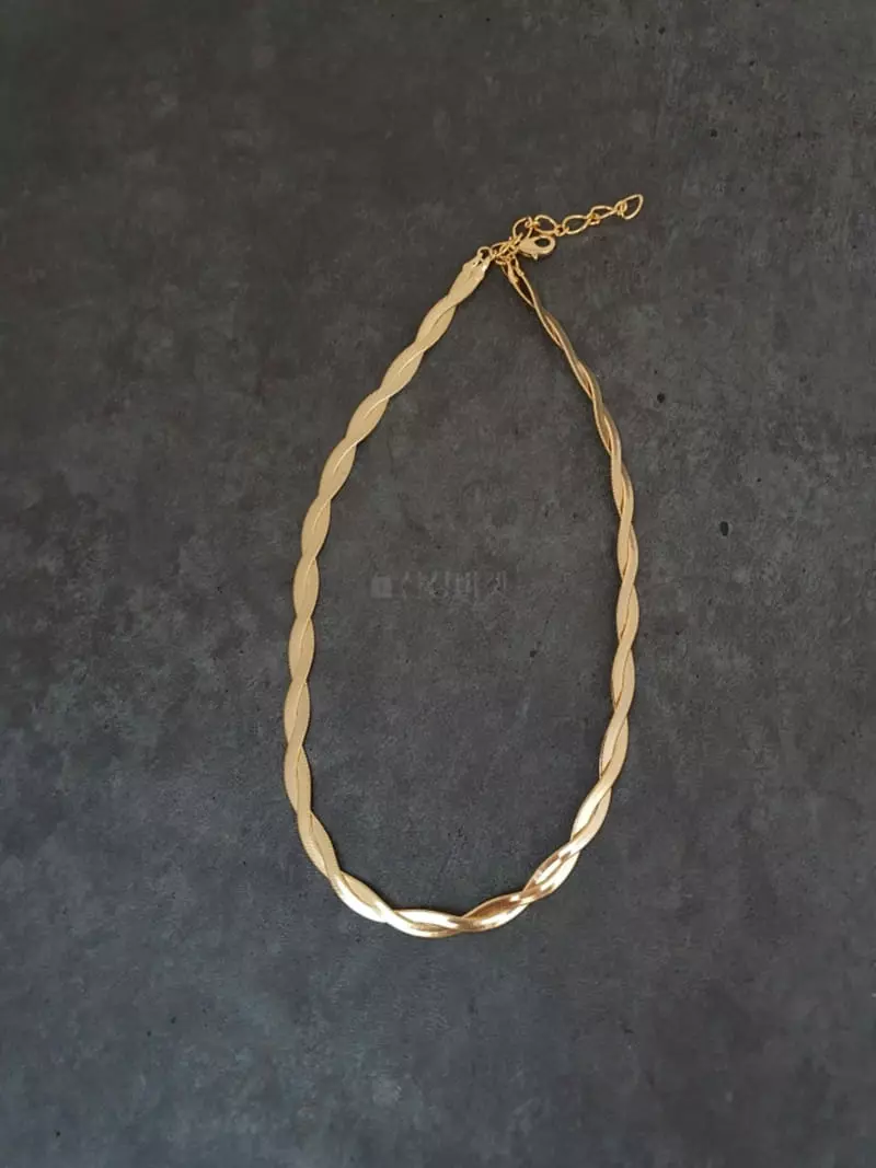 Blancchouette - Korean Women Fashion - #restrostyle - Bobo 8 Necklace - 2