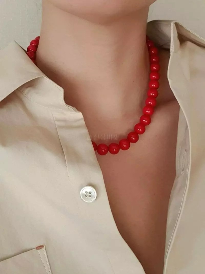 Blancchouette - Korean Women Fashion - #romanticstyle - Super Pearl Necklace