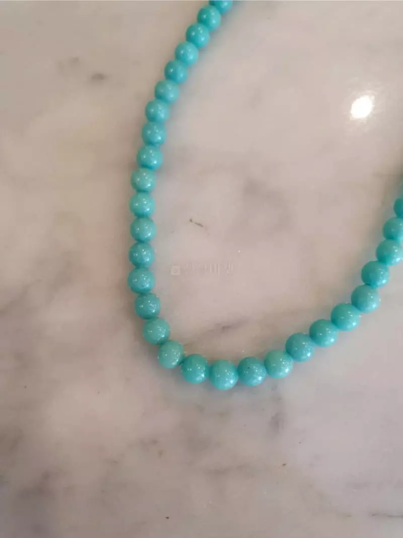 Blancchouette - Korean Women Fashion - #shopsmall - Mint Necklace - 2