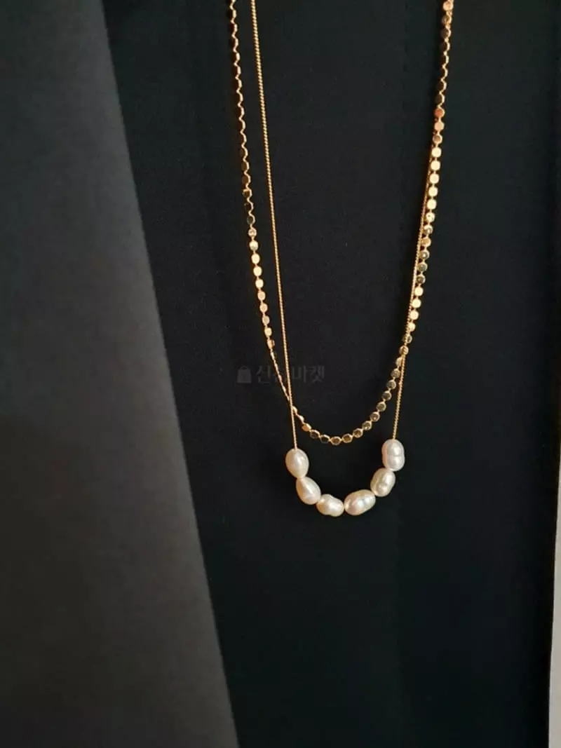 Blancchouette - Korean Women Fashion - #shopsmall - Rose 7 Necklace