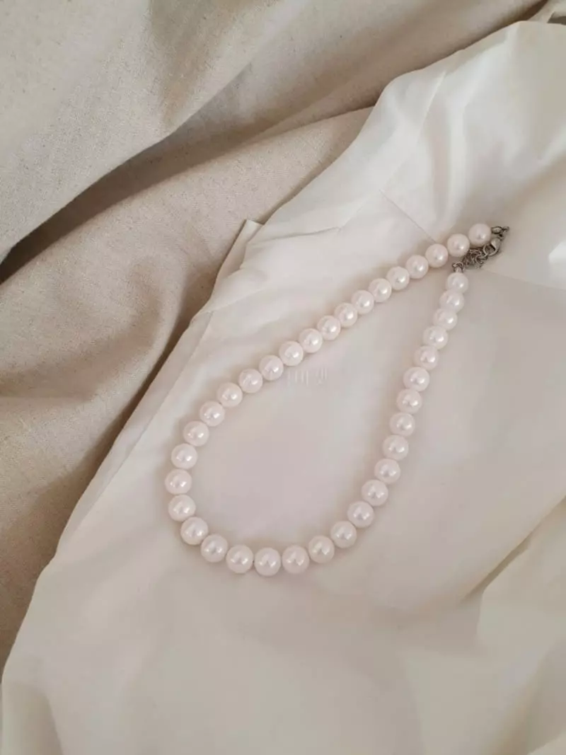 Blancchouette - Korean Women Fashion - #thatsdarling - Super Pearl Necklace - 3