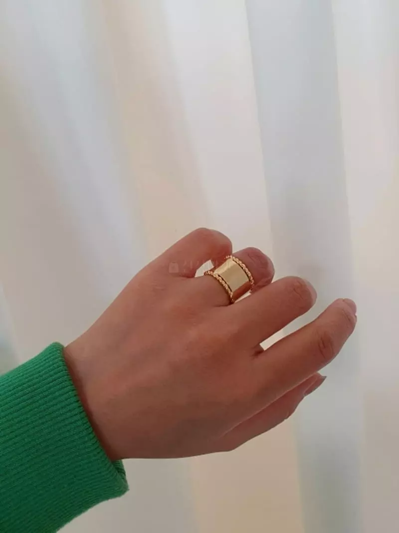 Blancchouette - Korean Women Fashion - #thatsdarling - Leaf Ring