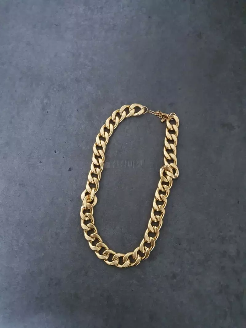 Blancchouette - Korean Women Fashion - #thatsdarling - Matte Necklace