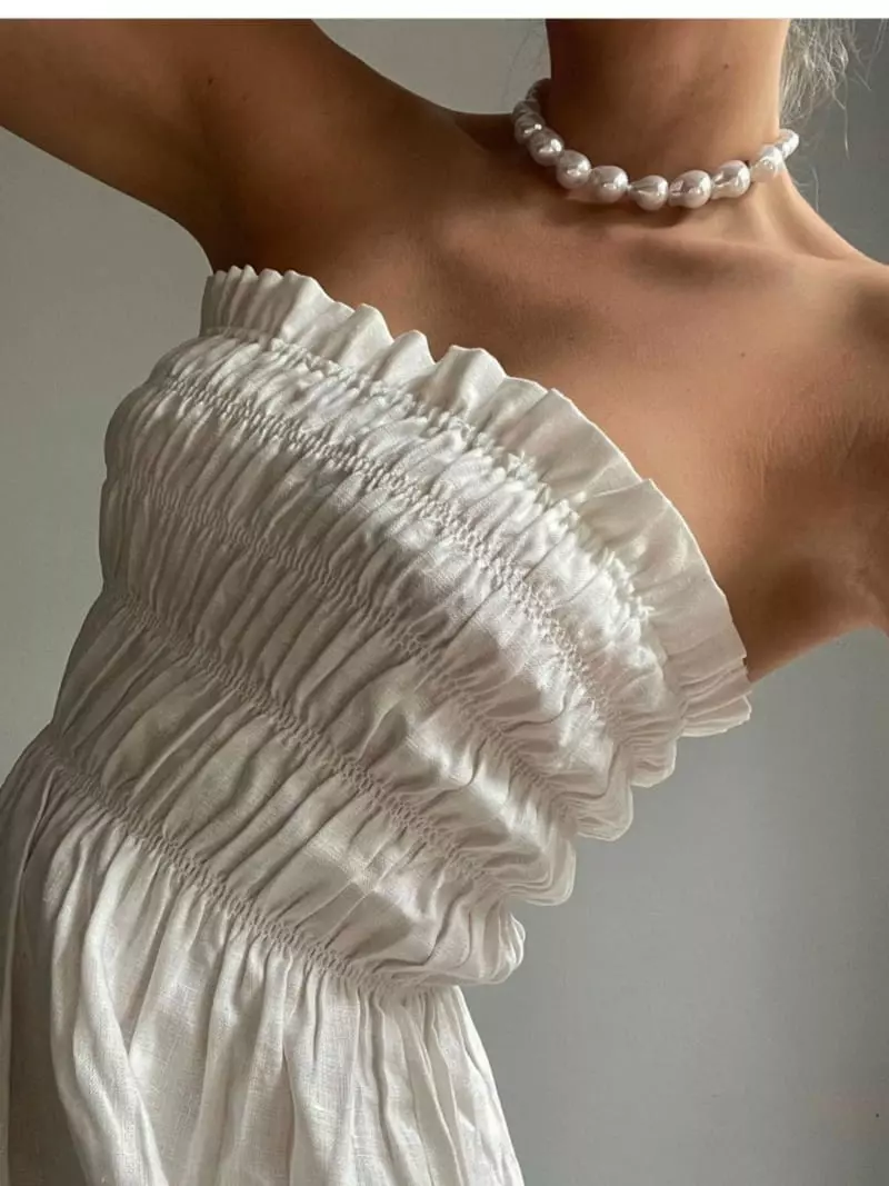 Blancchouette - Korean Women Fashion - #thatsdarling - Pearl Choker 3 - 2