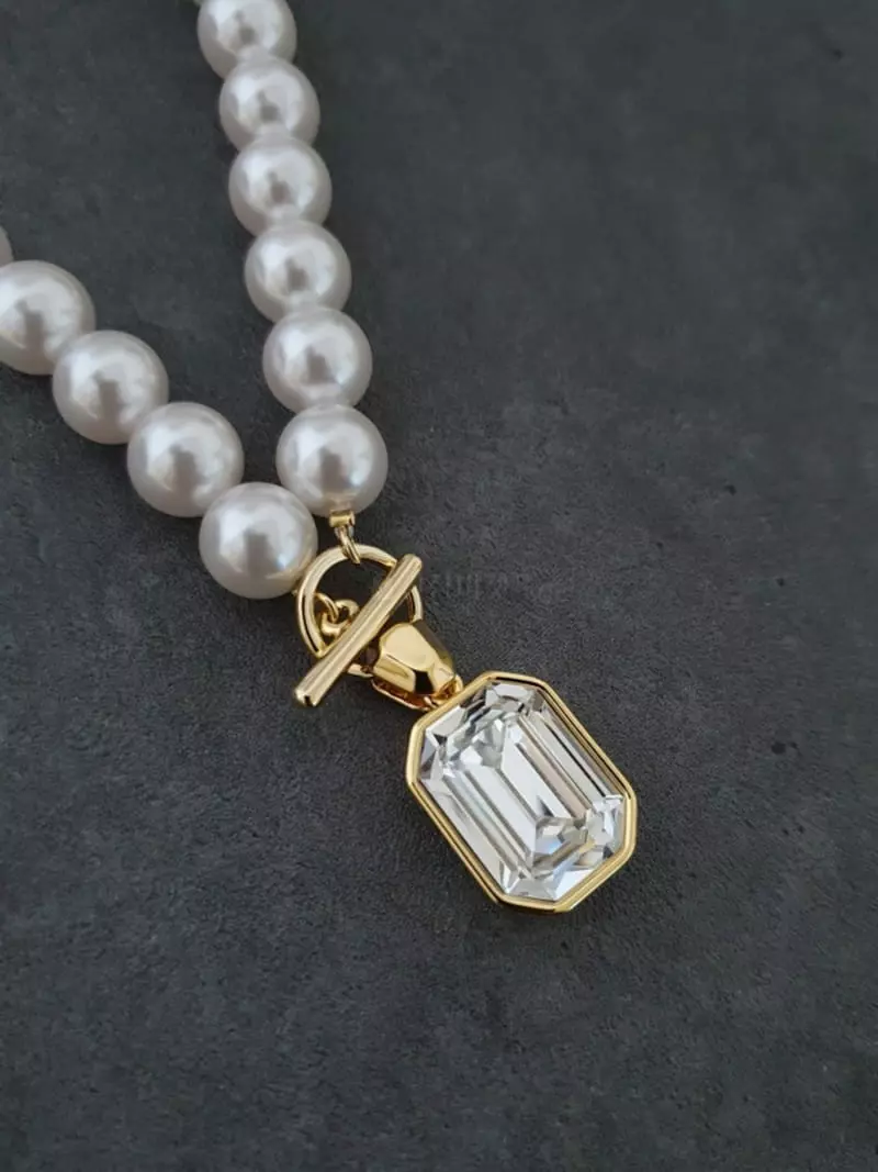 Blancchouette - Korean Women Fashion - #vintageinspired - Coco Necklace