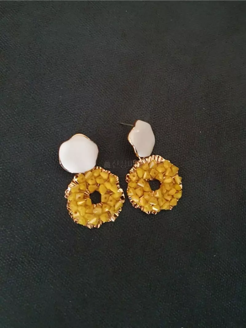 Blancchouette - Korean Women Fashion - #vintageinspired - Becky 7 Earring - 2