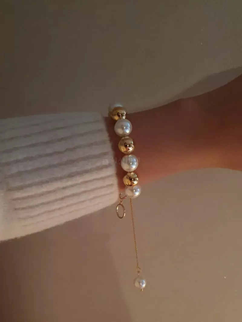 Blancchouette - Korean Women Fashion - #vintageinspired - Mix 4 Bracelet - 2