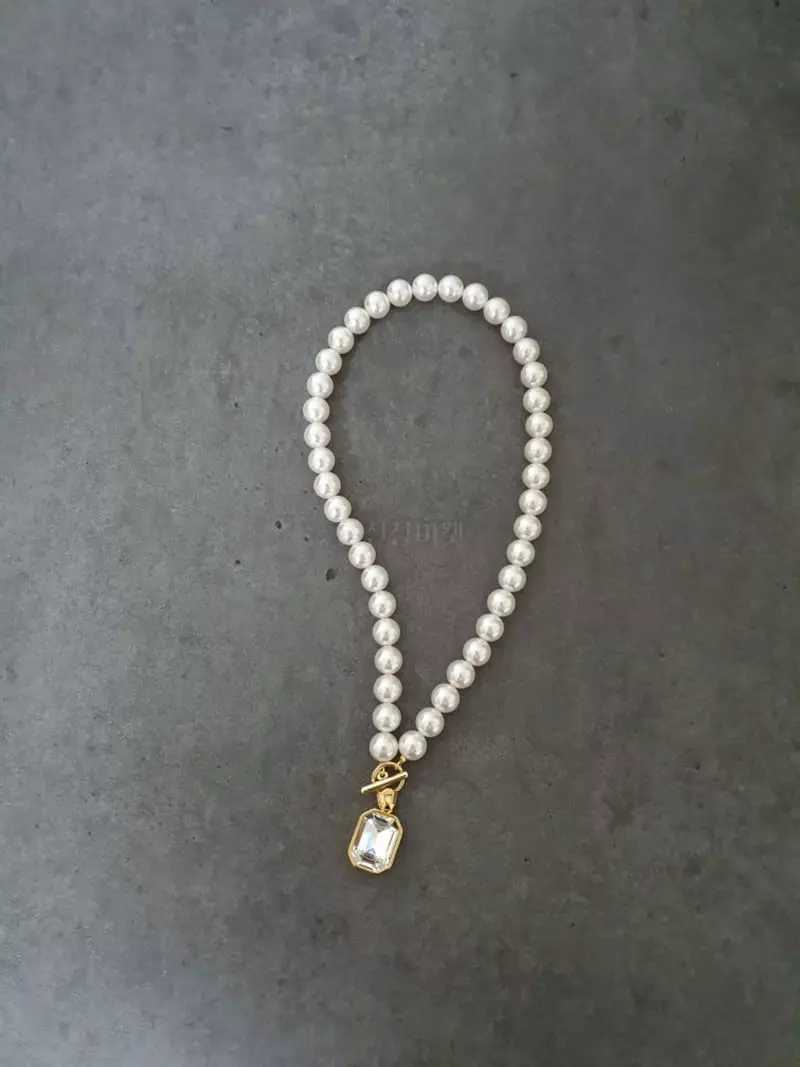 Blancchouette - Korean Women Fashion - #vintagekidsstyle - Coco Necklace - 2