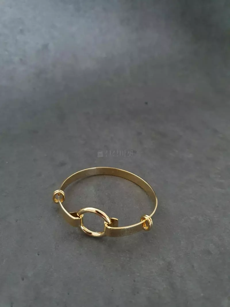 Blancchouette - Korean Women Fashion - #vintagekidsstyle - Ring Bangle