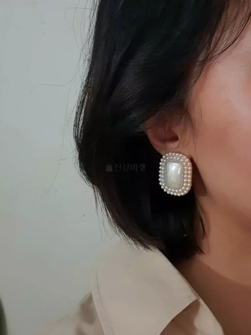 Blancchouette - Korean Women Fashion - #vintagekidsstyle - Becky 6 Earring