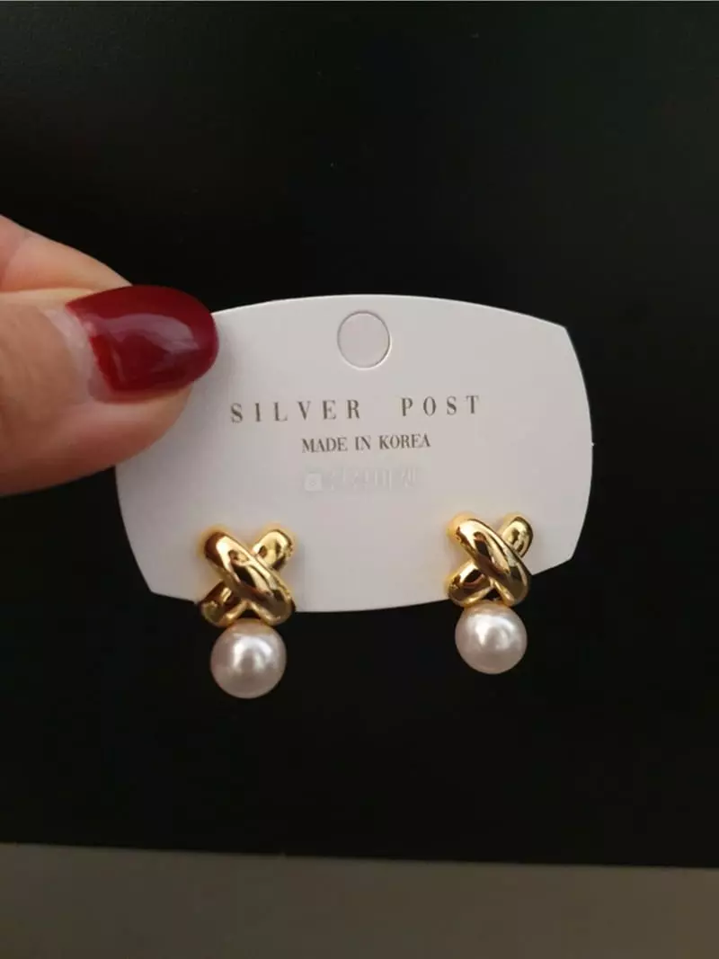 Blancchouette - Korean Women Fashion - #womensfashion - Mono 5 Earring