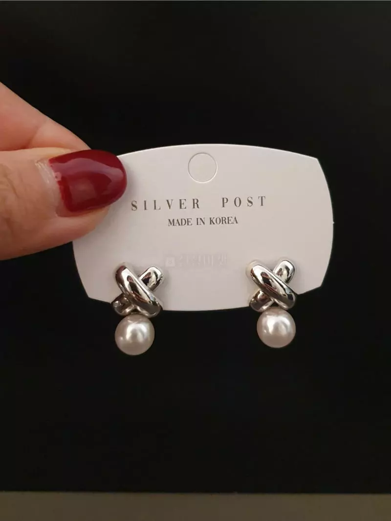 Blancchouette - Korean Women Fashion - #womensfashion - Mono 5 Earring - 3