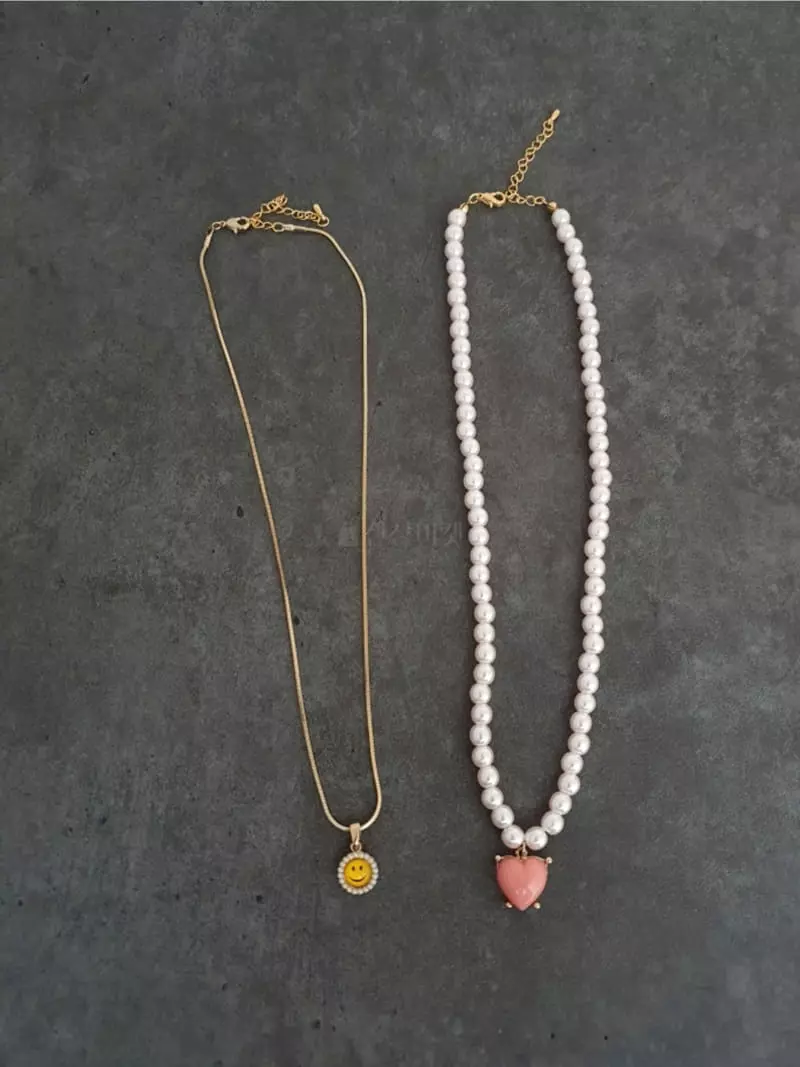 Blancchouette - Korean Women Fashion - #womensfashion - Heart 13 Necklace
