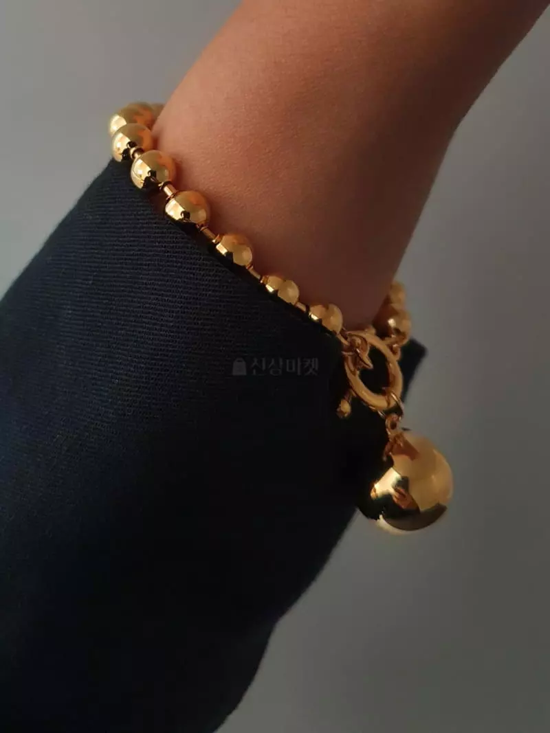 Blancchouette - Korean Women Fashion - #womensfashion - Ball 4 Bracelet - 3