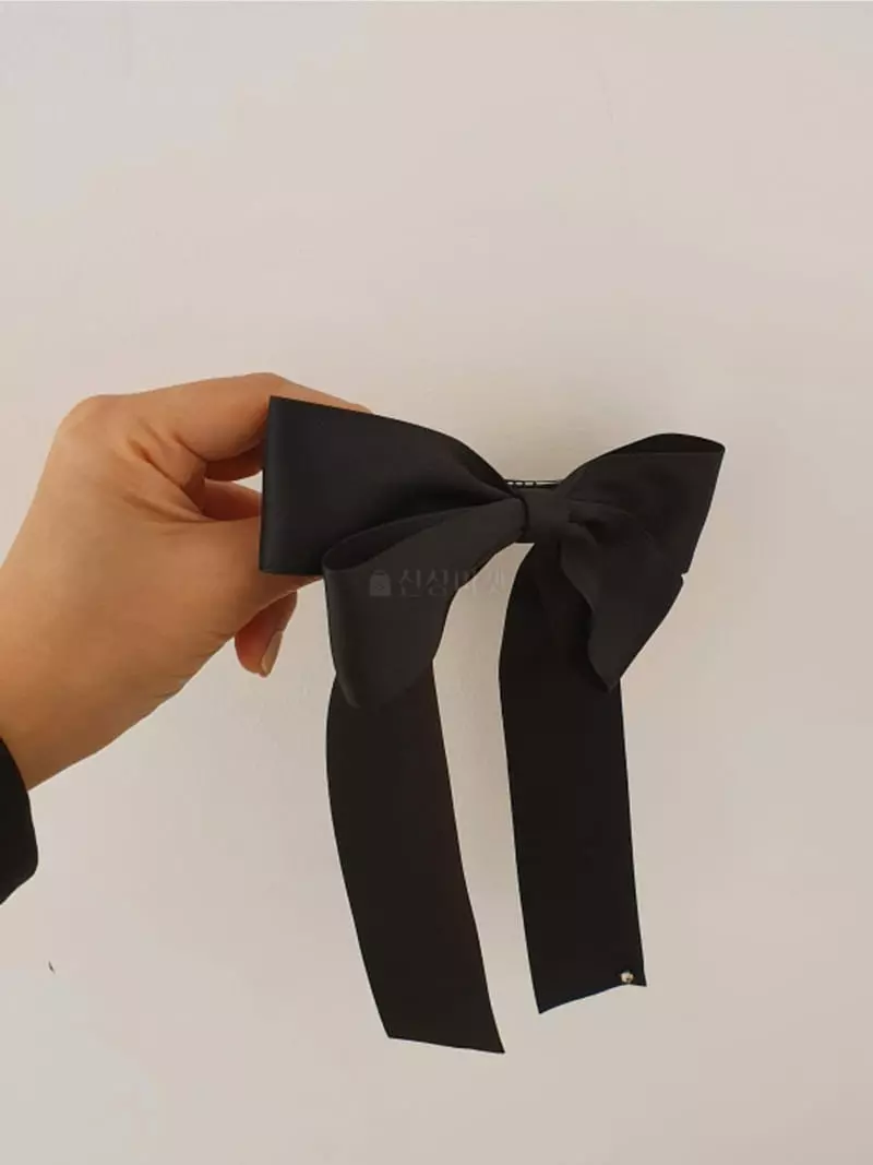 Blancchouette - Korean Women Fashion - #womensfashion - Czech Ribbon Hair Pin 2