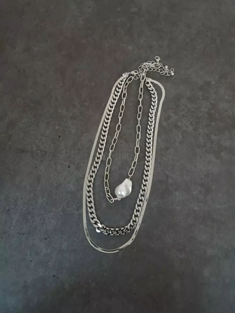 Blancchouette - Korean Women Fashion - #momslook - Mew 8 Necklace - 4
