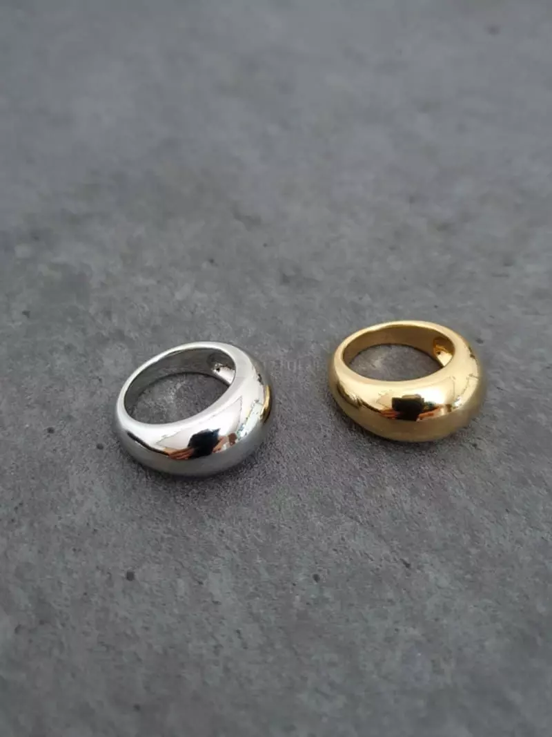 Blancchouette - Korean Women Fashion - #womensfashion - Double Ring 2