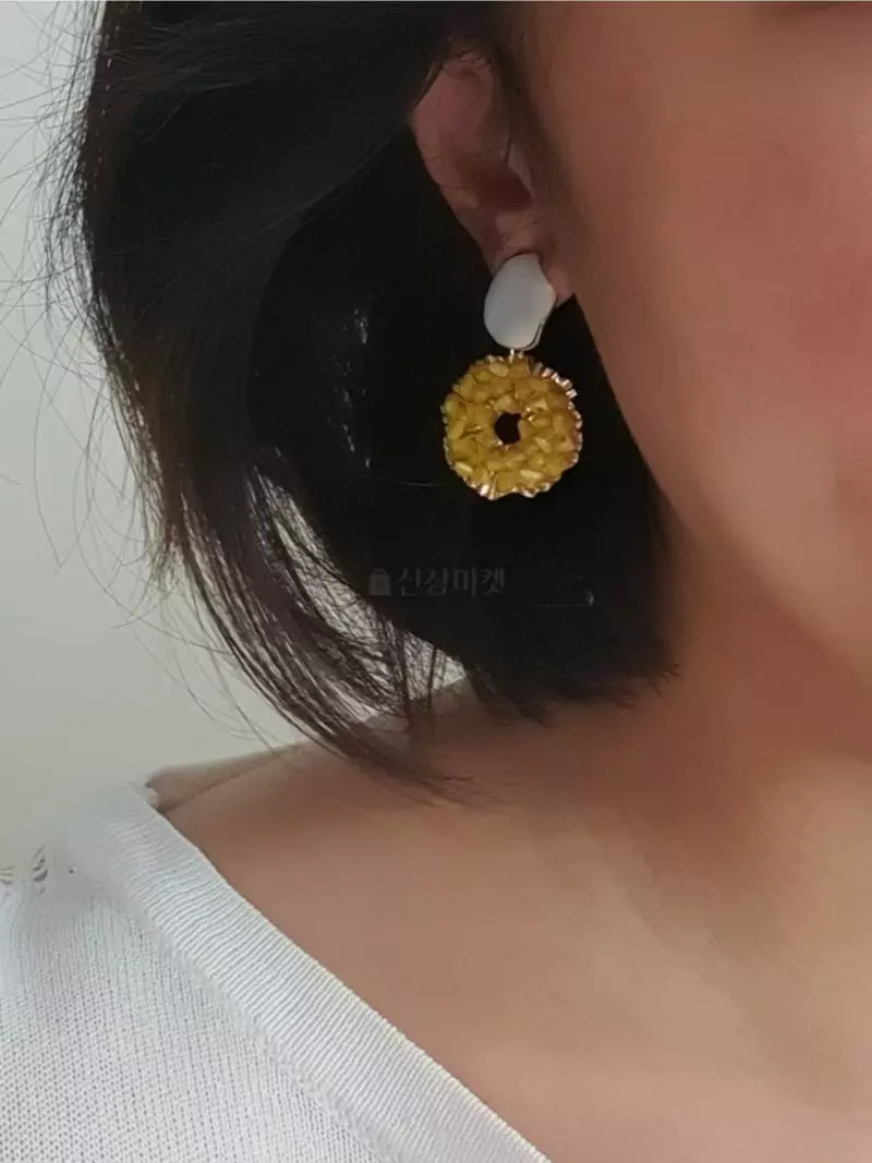 Blancchouette - Korean Women Fashion - #womensfashion - Becky 7 Earring